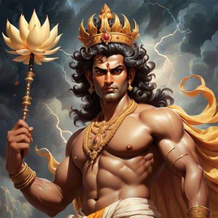 Who is the son of Lord Indra?