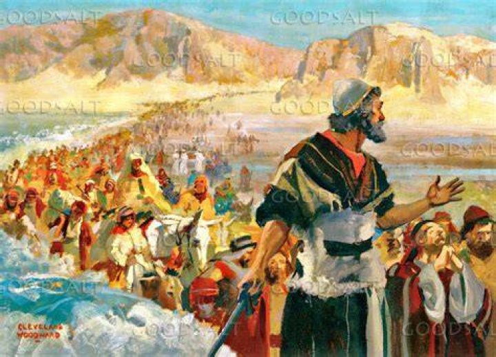 Who led the Israelites into the Promised Land?