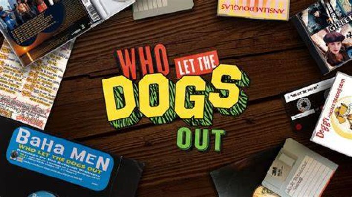 Who let the dogs out who who who who who let the dogs out?