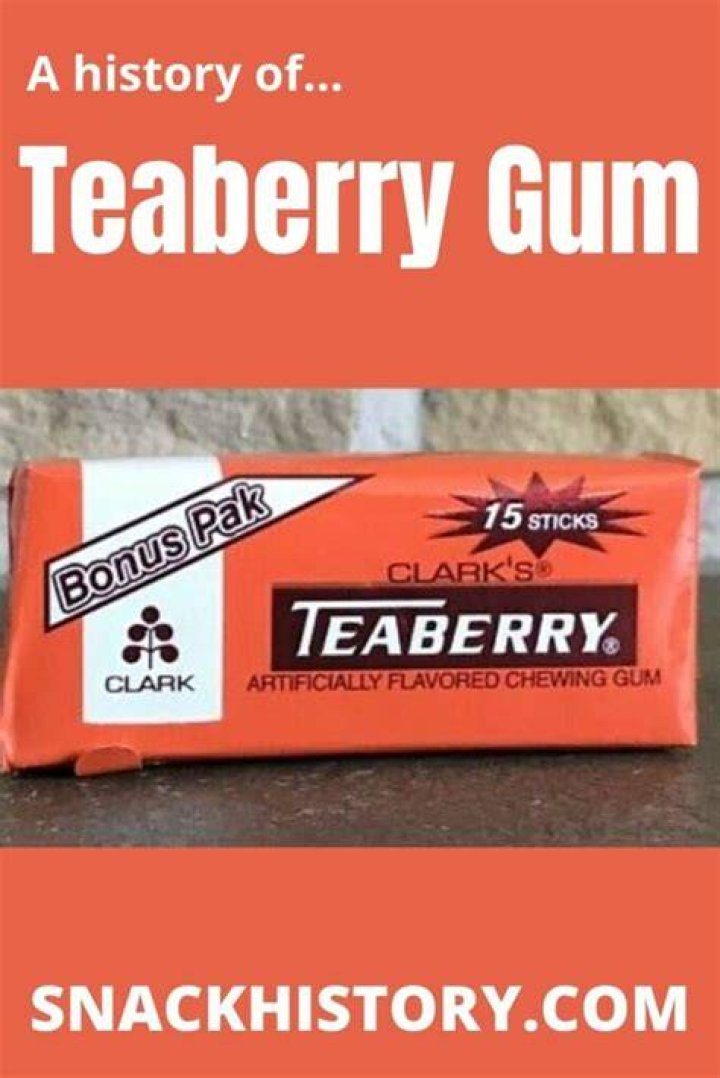 Who made Teaberry gum?