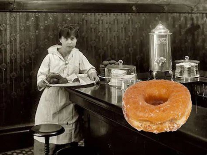 Who made the first donut?