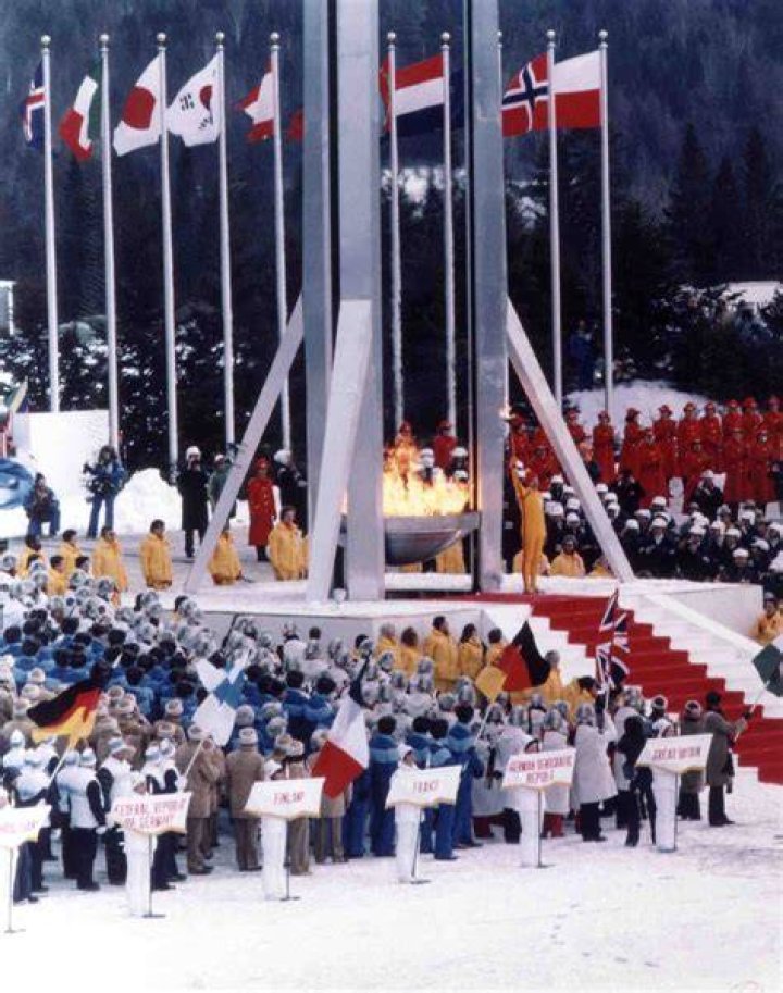 Who opened the 1980 Winter Olympics?