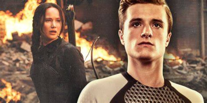 Who stabbed Peeta in the Hunger Games?