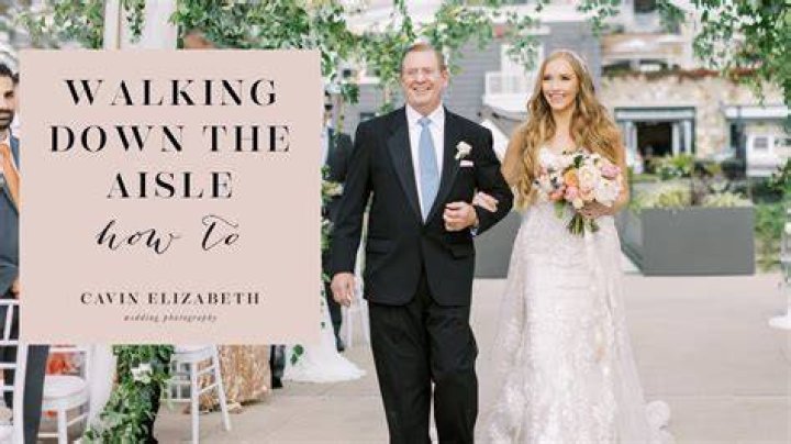 Who usually walks the groom down the aisle?