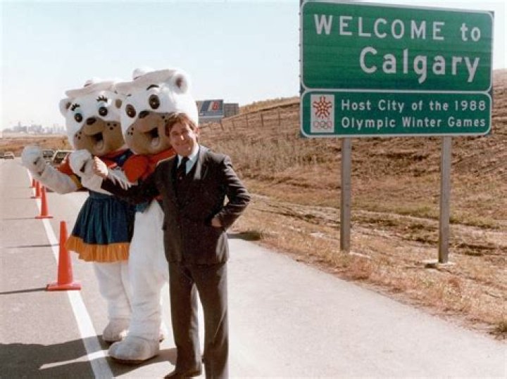 Who was the only American to win two medals at the 1988 Calgary Winter Olympics?