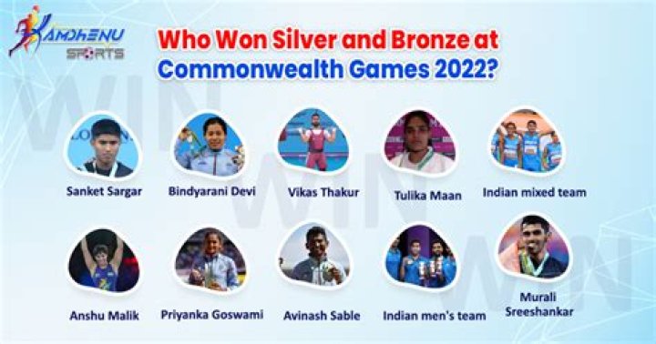 Who won silver and bronze?