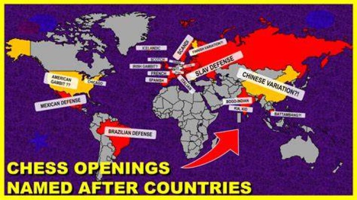 Why are chess openings named after places?