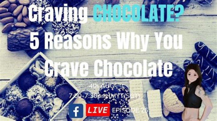 Why do I crave chocolate after alcohol?