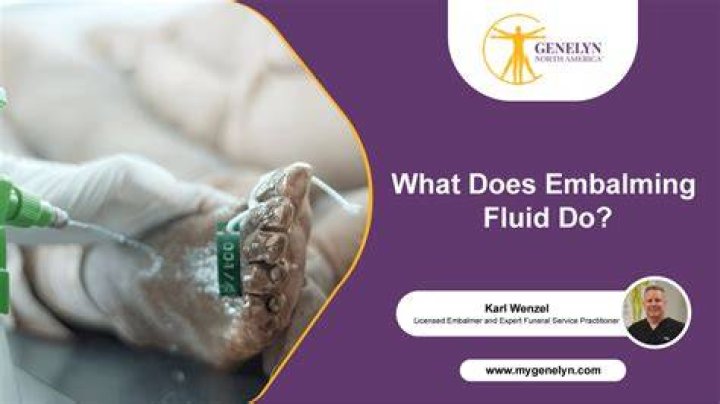 Why do I smell embalming fluid?
