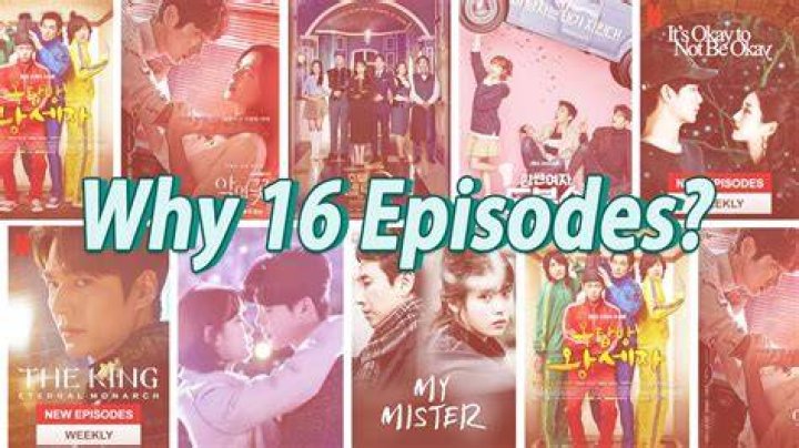 Why do Kdramas have 16 episodes?