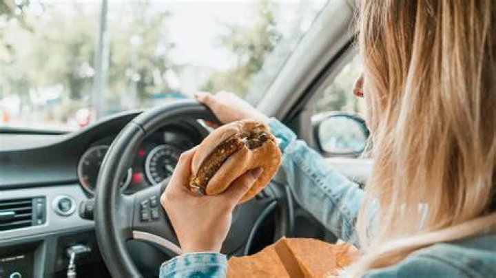 Why do people eat while driving?