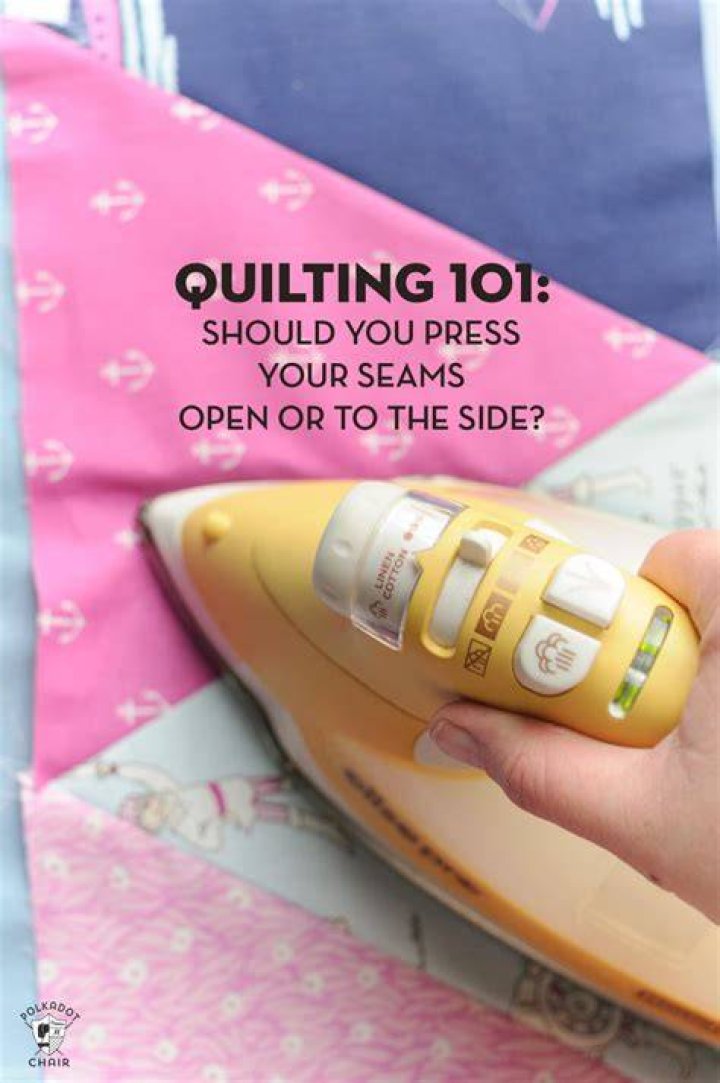 Why do you press seams?
