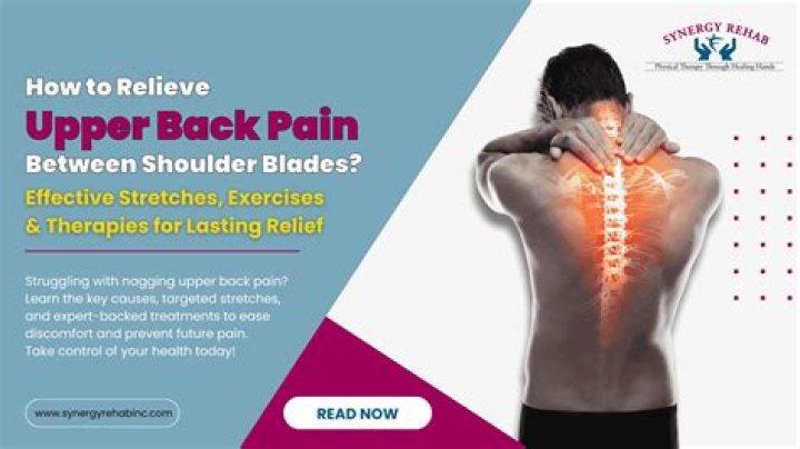 Why does my back hurt between my shoulder blade and spine?