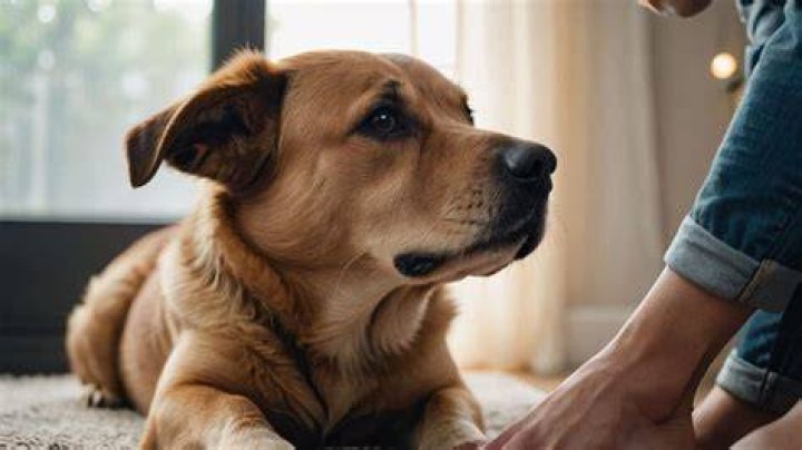 Why does my dog push his body against me?