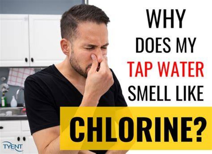 Why does my well water smell like chlorine?