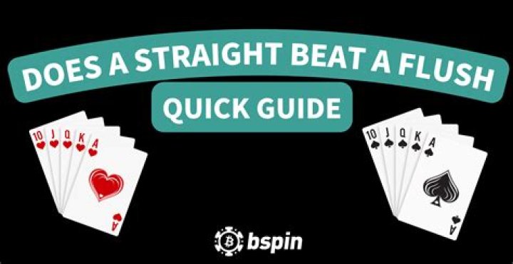 Why is a flush harder to get than a straight?