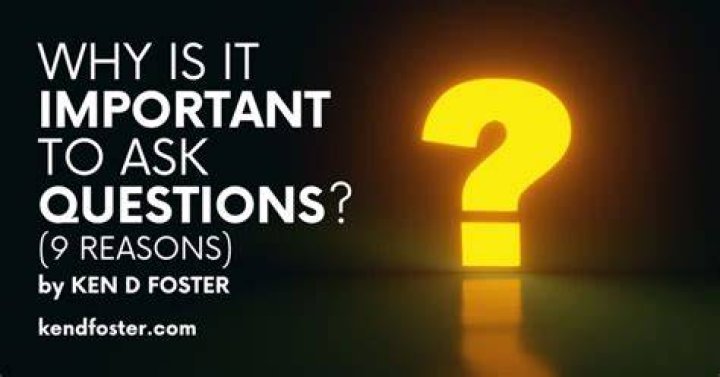 Why is it important to ask questions in math?