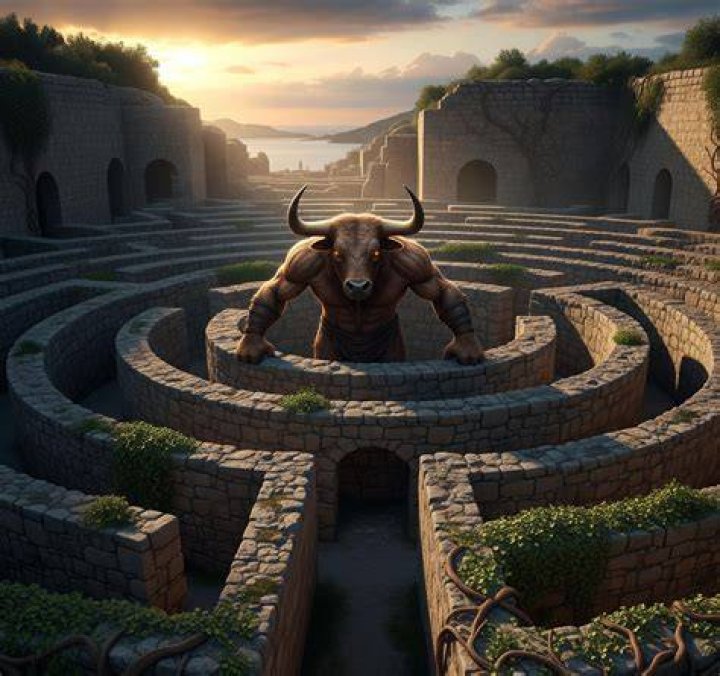 Why is Minotaur in Labyrinth?