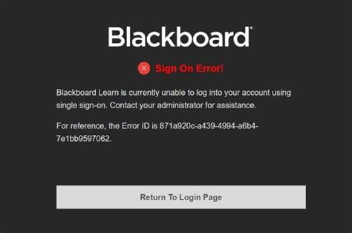 Why is my Blackboard not working?