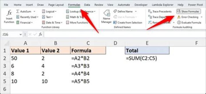 Why is my formula not calculating?