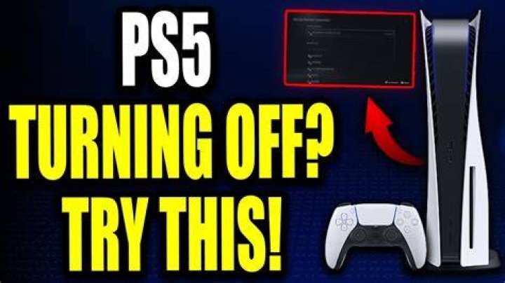 Why is my PS5 randomly turning off?