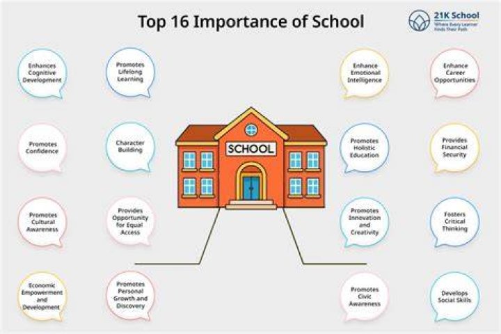Why is school important for learning?