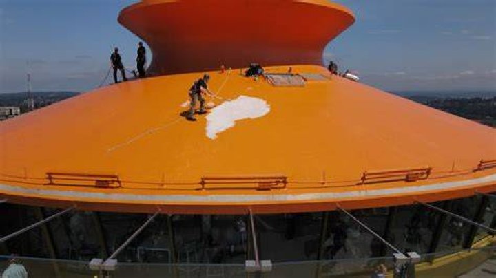 Why is the Space Needle orange 2022?