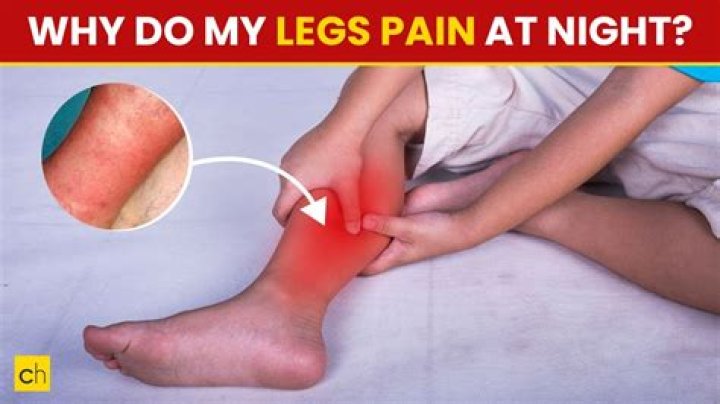 Why my legs are paining at night?